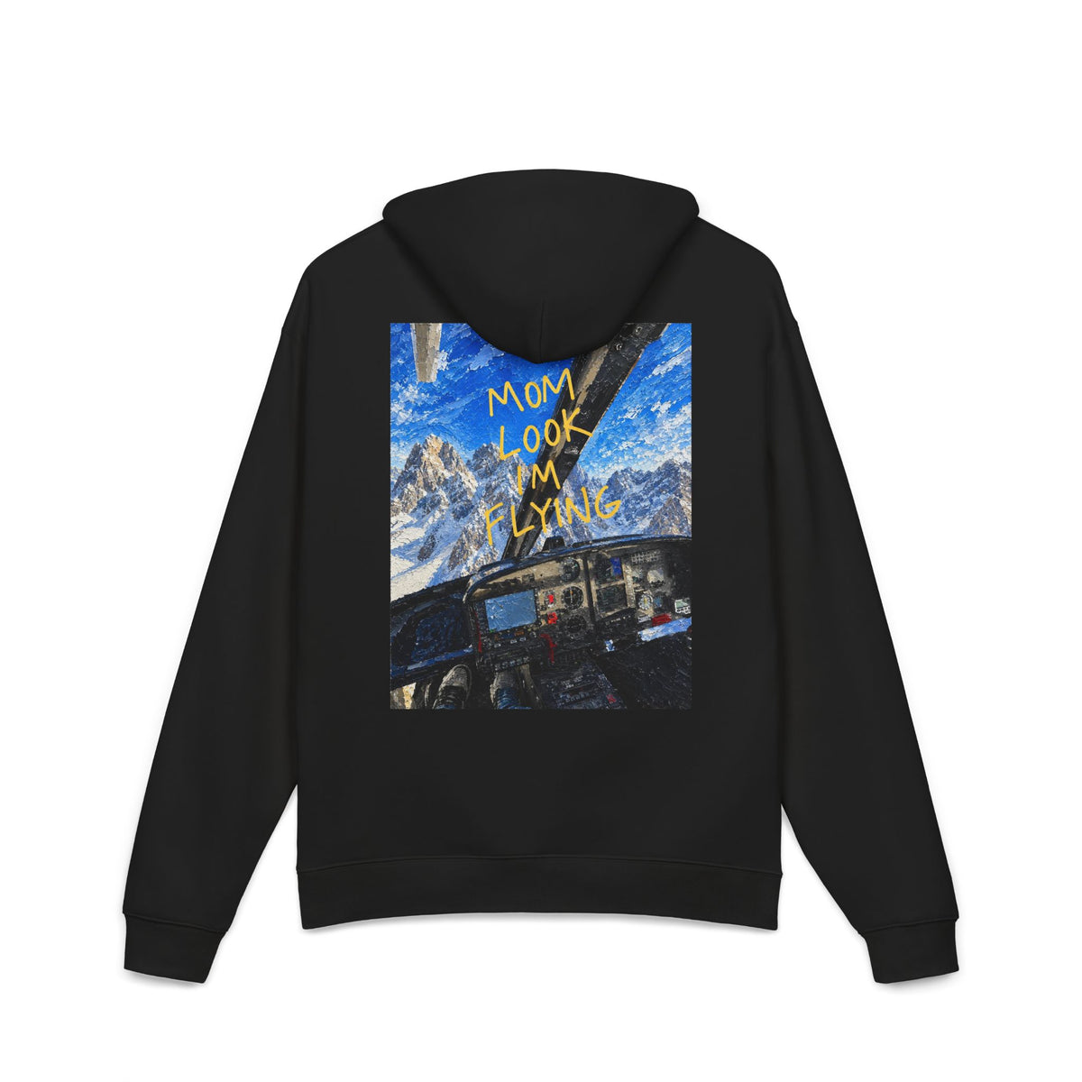 Mom Look I’m Flying Mountain Adventure Hoodie